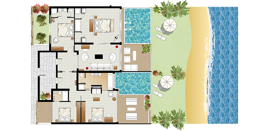 amirandes-grand-beach-residence-private-heated-pools-floorplan